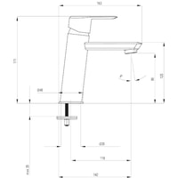 Смеситель Deante Arnika Nero BQA N21K - фото2