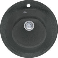 Кухонная мойка AV Engineering Gold AV510000GBK (черный) - фото