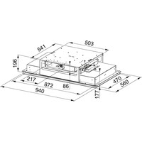 Кухонная вытяжка Franke Mythos FMYCF 906 WH Glass 350.0518.554 - фото2