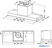 Кухонная вытяжка Franke Style Pro FSTPRO 908 305.0522.797 - фото2