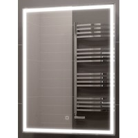 Континент Шкаф с зеркалом Allure Led 60x80 (левый) - фото