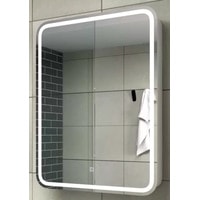 Континент Шкаф с зеркалом Elliott Led 60x80 (левый) - фото