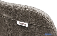 Стул Sheffilton SHT-ST29-С12/S37 (коричневый сахар/черный муар) - фото2