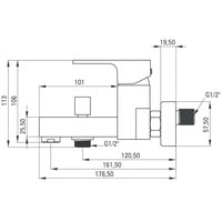 Смеситель Deante Anemon Bis BBZ N10M - фото2