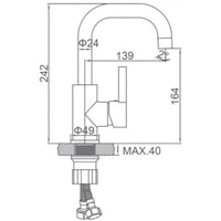 Смеситель Ledeme L1099Z - фото2