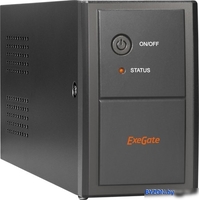 Источник бесперебойного питания ExeGate Power Back BNB-850.LED.AVR.C13.RJ.USB - фото