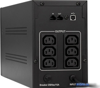 Источник бесперебойного питания ExeGate SpecialPro Smart LLB-1200.LCD.AVR.C13.RJ.USB - фото2
