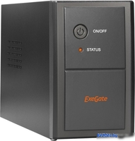 Источник бесперебойного питания ExeGate Power Back BNB-450.LED.AVR.C13.RJ - фото