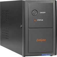 Источник бесперебойного питания ExeGate Power Back BNB-650.LED.AVR.C13.RJ.USB - фото