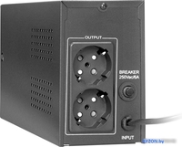 Источник бесперебойного питания ExeGate Power Back BNB-800.LED.AVR.EURO - фото2