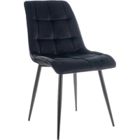 Стул Signal Chic Matt Velvet 99 (черный) - фото