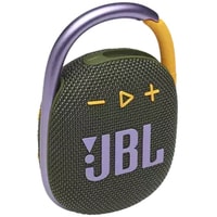 Беспроводная колонка JBL Clip 4 (зеленый) - фото