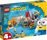 Конструктор LEGO Minions 75546 Миньоны в лаборатории Грю - фото