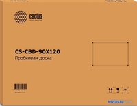 Офисная пробковая доска CACTUS CS-CBD-90X120 - фото2