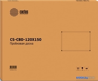 Офисная пробковая доска CACTUS CS-CBD-120X150 - фото2