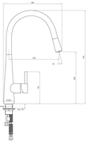 Смеситель Deante Aster BCA 272M - фото2