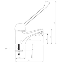 Смеситель Deante Joko Clinic BOJ 021C - фото2