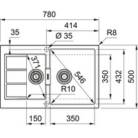 Кухонная мойка Franke Sirius 2.0 S2D 651-78 Tectonite 143.0628.386 (серый) - фото2