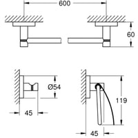 Набор для туалета Grohe Grohe 40775001 - фото2
