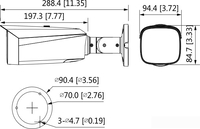 IP-камера Dahua DH-IPC-HFW3449T1P-AS-PV-0360B - фото2