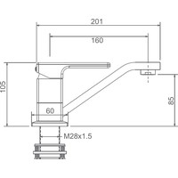 Смеситель Gappo G4517-8 - фото2