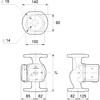 Циркуляционный насос Grundfos UPS 32-80 F 220 - фото2