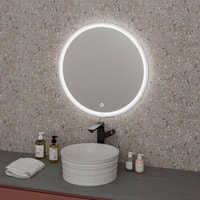 Мебель для ванных комнат Grossman Зеркало Sento LED 80x80 98080 - фото2