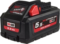 Аккумулятор с зарядным устройством Milwaukee M18 HNRG-552 (18В/5.5 Ah + 12-18В) - фото2