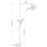Душевая система Gappo G2403-48 - фото2