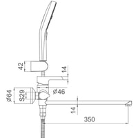 Смеситель Gappo G2203-6 - фото2