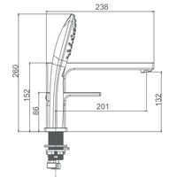 Смеситель Gappo G1117-6 - фото2