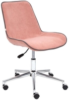 Кресло TetChair Style (флок, розовый) - фото