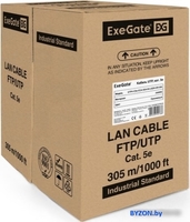 Кабель ExeGate UTP4-C5e-CCA-S24-IN-LSZH-OR-305 UTP - фото