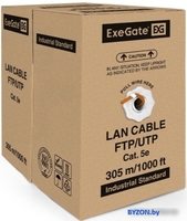 Кабель ExeGate UTP4-C5e-CCA-S24-IN-LSZH-OR-305 UTP - фото2