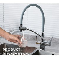 Смеситель Gappo G4398-17 - фото2