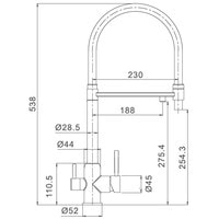 Смеситель Gappo G4399-5 - фото2