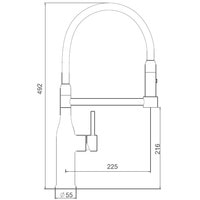 Смеситель Gappo G4398-51 - фото2