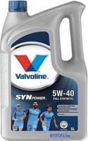 Моторное масло Valvoline SynPower 5W-40 5л - фото