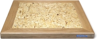 Журнальный столик Sheffilton SHT-TU29/H36/70/70 Дуб/OSB (прозрачный лак/черный муар) - фото2