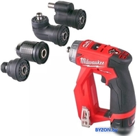 Дрель-шуруповерт Milwaukee M12 FDDXKIT-202X 4933464979 (с 2-мя АКБ, кейс) - фото2