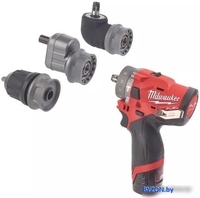 Ударная дрель-шуруповерт Milwaukee M12 FPDXKIT-202X 4933464138 (с 2-мя АКБ, кейс) - фото