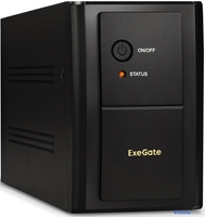 Источник бесперебойного питания ExeGate SpecialPro UNB-2000.LED.AVR.EURO.RJ.USB - фото
