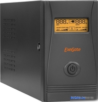 Источник бесперебойного питания ExeGate Power Smart ULB-850.LCD.AVR.C13.RJ.USB - фото