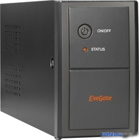 Источник бесперебойного питания ExeGate Power Back BNB-850.LED.AVR.C13.RJ - фото