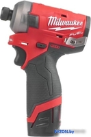 Винтоверт Milwaukee M12 FQID-202X 4933464973 (с 2-мя АКБ, кейс) - фото