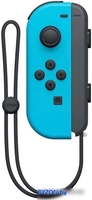 Геймпад Nintendo Joy-Con (левый, неоновый синий) - фото