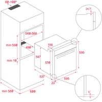 Электрический духовой шкаф TEKA Maestropizza HLB 8510 P - фото2