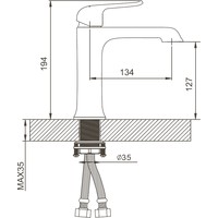 Смеситель Gappo G1050-8 - фото2