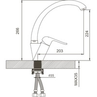Смеситель Gappo G4150-8 - фото2