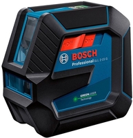 Лазерный нивелир Bosch GLL 2-15 G Professional 0601063W01 (LB 10 + BT 150) - фото2